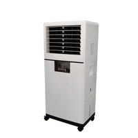 Enfriador de aire evaporativo móvil de flujo de aire 3500, adecuado para interiores, oficinas, hogares