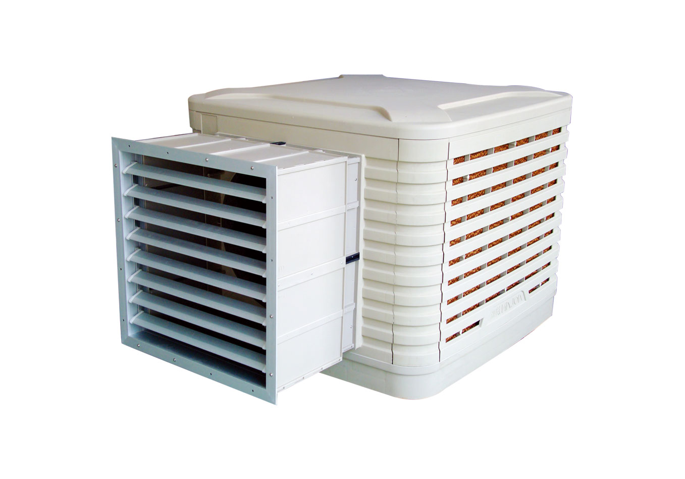 Refrigerador de aire de la ingeniería, refrigerador de aire económico del inversor de la descarga lateral